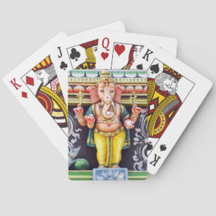 Ganesha God Statue Playing Cards Spielkarten