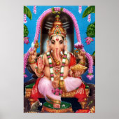 Ganesha Gott Poster (Vorne)