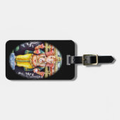 Ganesha Gott-Statue-Gepäckanhänger Gepäckanhänger (Vorderseite horizontal)