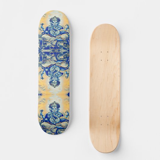 Ganesha großes skateboard (Vorderseite)