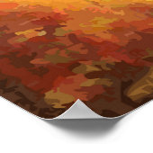 Ganesha - Grunge-Malerei Poster (Ecke)