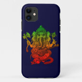 Ganesha Guitar Case-Mate iPhone Hülle (Rückseite)