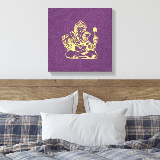 Ganesha Hindu Deity Leinwand Wine tasting in der F (Insitu (Schlafzimmer))