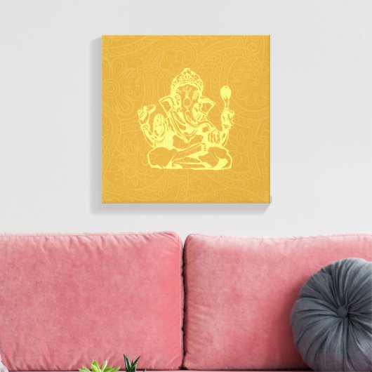 Ganesha Hindu Deity Leinwand Wine tasting in der F (Insitu (Wohnzimmer))