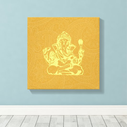 Ganesha Hindu Deity Leinwand Wine tasting in der F (Insitu (Holzboden))