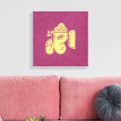 Ganesha Hindu Deity Leinwand Wine tasting in der F (Insitu (Wohnzimmer))
