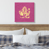 Ganesha Hindu Deity Leinwand Wine tasting in der F (Insitu (Schlafzimmer))
