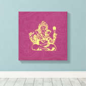 Ganesha Hindu Deity Leinwand Wine tasting in der F (Insitu (Holzboden))