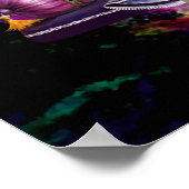 Ganesha im Spirituellen Himmelspopster Poster (Ecke)