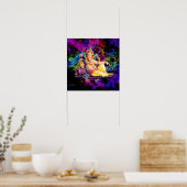 Ganesha im Spirituellen Himmelspopster Poster (Küche)