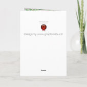 GANESHA - Karte, Gruß, Anmerkung Karte (Rückseite)