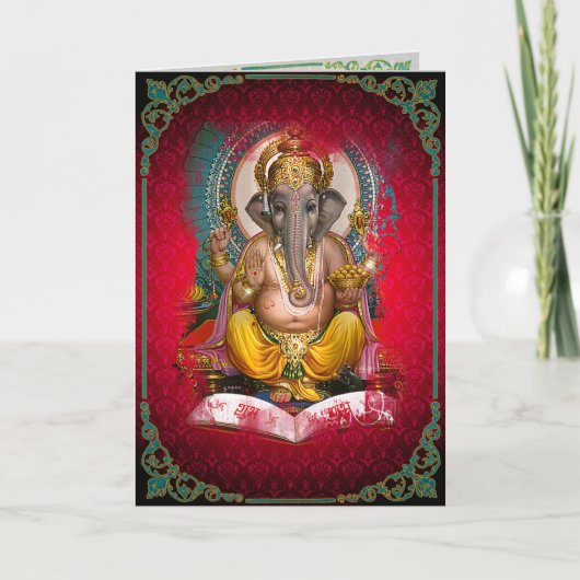 GANESHA - Karte, Gruß, Anmerkung Karte (Vorderseite)