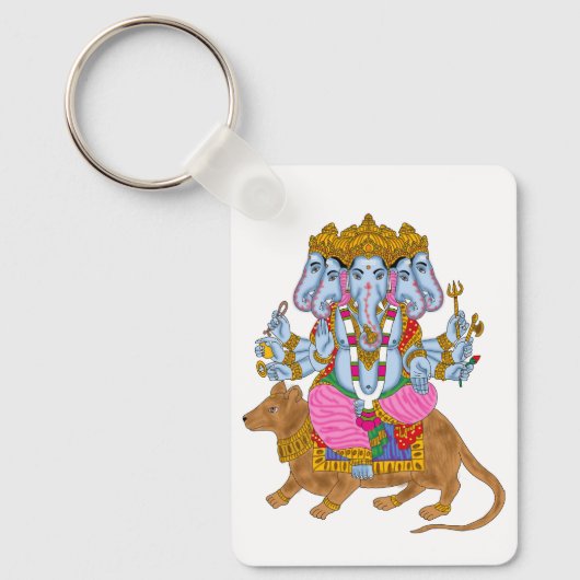 Ganesha Keychain Schlüsselanhänger (Vorderseite)