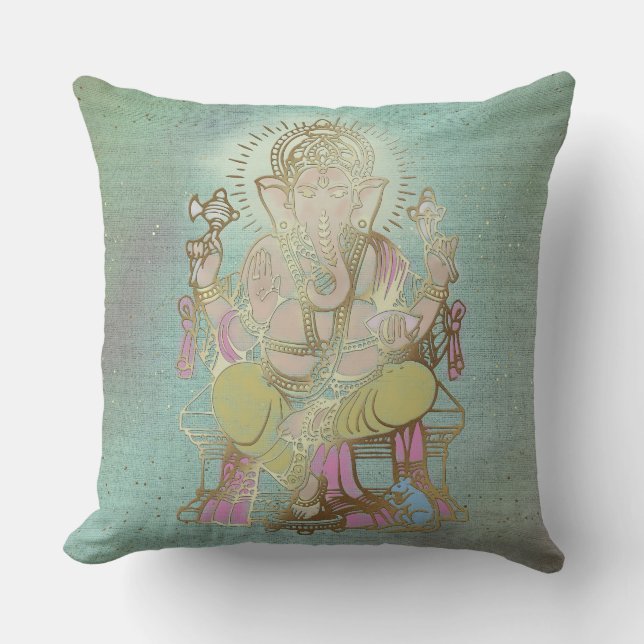 GANESHA - Kissen (Vorderseite)