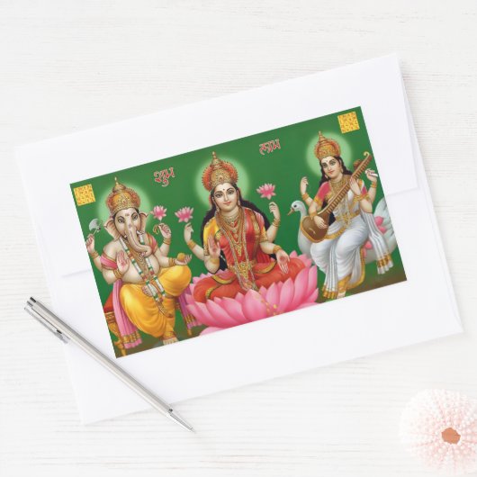 Ganesha, Lakshmi & Saraswati Stickers (Umschlag)
