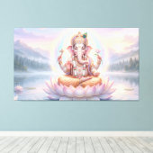 Ganesha Leinwanddruck (Insitu (Holzboden))