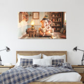 Ganesha Leinwanddruck (Insitu (Schlafzimmer))