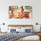 Ganesha Leinwanddruck (Insitu (Schlafzimmer))
