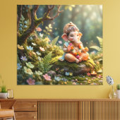 Ganesha Leinwanddruck (Insitu (Wohnzimmer))