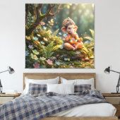Ganesha Leinwanddruck (Insitu (Schlafzimmer))