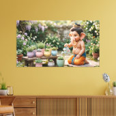Ganesha Leinwanddruck (Insitu (Wohnzimmer))