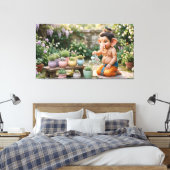 Ganesha Leinwanddruck (Insitu (Schlafzimmer))