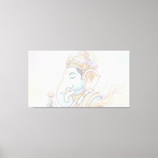 Ganesha Leinwanddruck (Vorderseite)