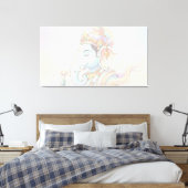 Ganesha Leinwanddruck (Insitu (Schlafzimmer))