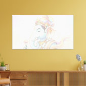 Ganesha Leinwanddruck (Insitu (Wohnzimmer))