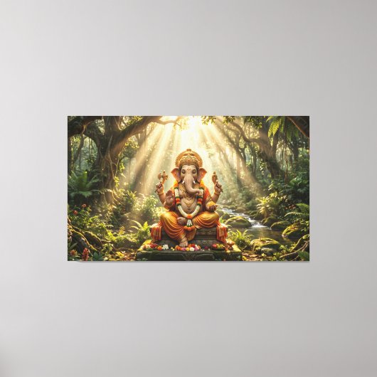 Ganesha Leinwanddruck (Vorderseite)