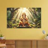 Ganesha Leinwanddruck (Insitu (Wohnzimmer))