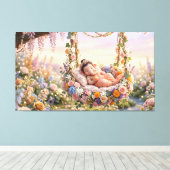 Ganesha Leinwanddruck (Insitu (Holzboden))