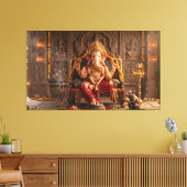 Ganesha Leinwanddruck (Insitu (Wohnzimmer))