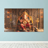 Ganesha Leinwanddruck (Insitu (Holzboden))