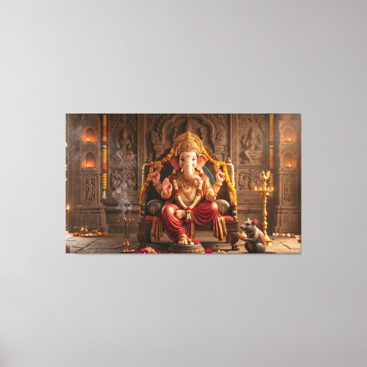 Ganesha Leinwanddruck (Vorderseite)