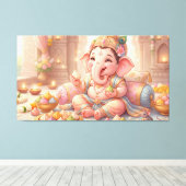 Ganesha Leinwanddruck (Insitu (Holzboden))