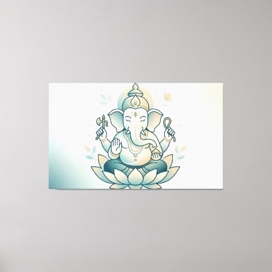 Ganesha Leinwanddruck (Vorderseite)