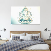 Ganesha Leinwanddruck (Insitu (Schlafzimmer))