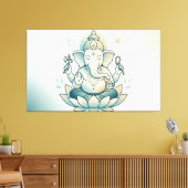 Ganesha Leinwanddruck (Insitu (Wohnzimmer))