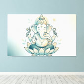 Ganesha Leinwanddruck (Insitu (Holzboden))