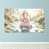 Ganesha Leinwanddruck (Insitu (Holzboden))
