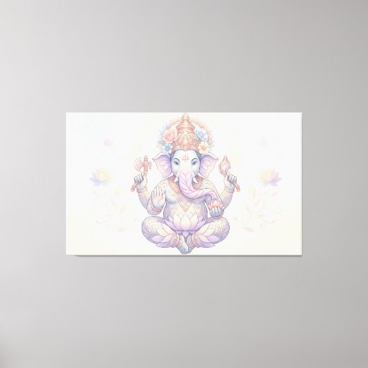 Ganesha Leinwanddruck (Vorderseite)