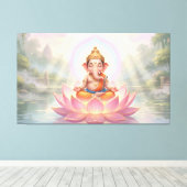 Ganesha Leinwanddruck (Insitu (Holzboden))