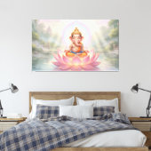 Ganesha Leinwanddruck (Insitu (Schlafzimmer))