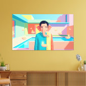 Ganesha Leinwanddruck (Insitu (Wohnzimmer))
