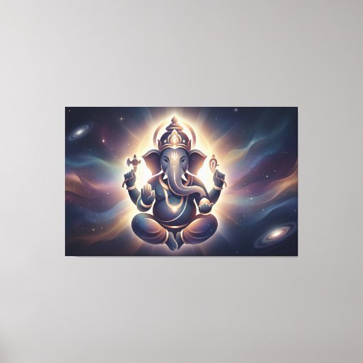 Ganesha Leinwanddruck (Vorderseite)
