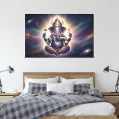 Ganesha Leinwanddruck (Insitu (Schlafzimmer))