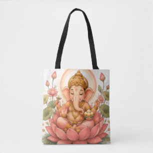 Ganesha Lotus Ganesh Chaturthi Festival Tasche