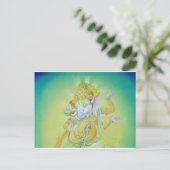 Ganesha Luv Postkarte (Stehend Vorderseite)
