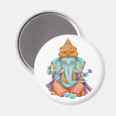 Ganesha Magnet (Vorderseite/Rückseite)